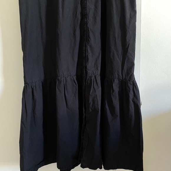 Tribe Alive Cotton Poplin Dress in Black size XS - Picture 5 of 5